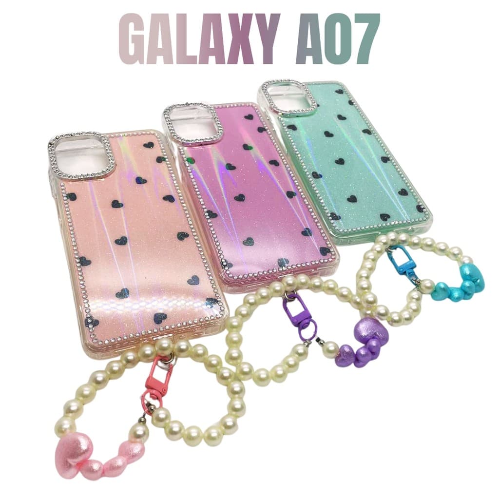 Capa Capinha de celular compatível com Galaxy A07 Normal Cristalina