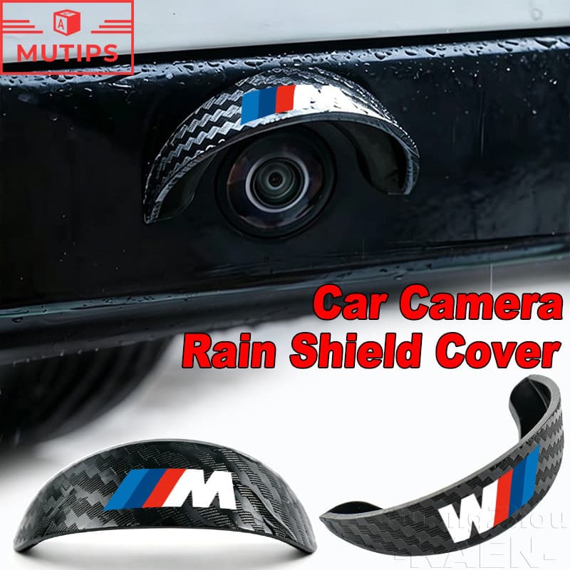 BMW M Câmera Do Carro Capa De Chuva Visão Traseira Backup À Prova PVC Escudo Da Viseira Sol Para F30 E36 E46 E90 320i G2