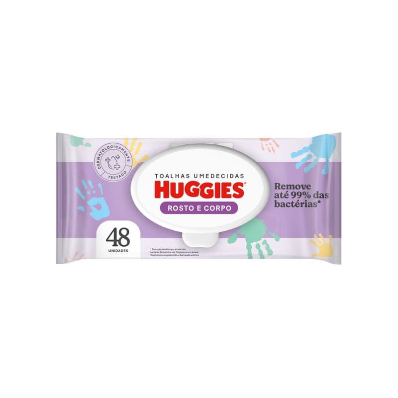 LENÇO UMEDECIDO HUGGIES CLASSIC MONICA 48 KIMBERLY
