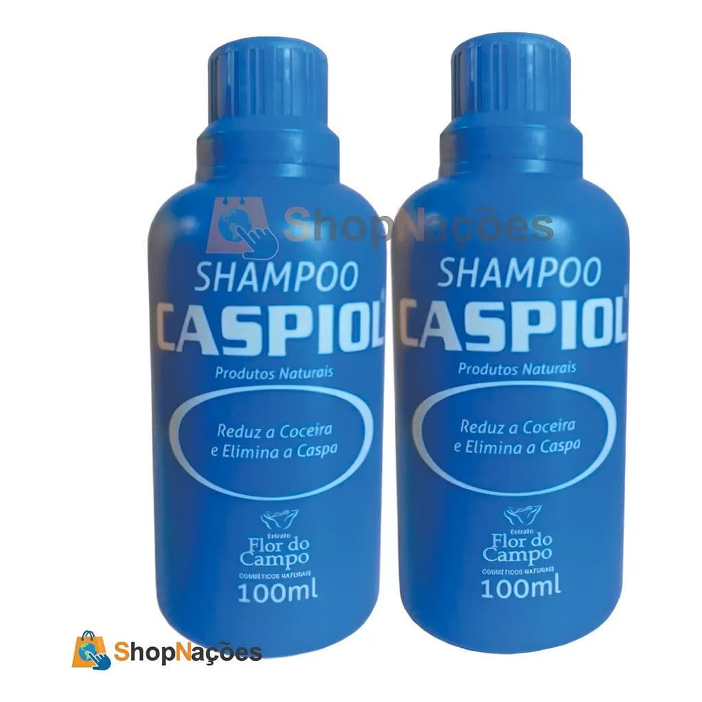 Kit C/ 2 Shampoo Caspiol 100ml