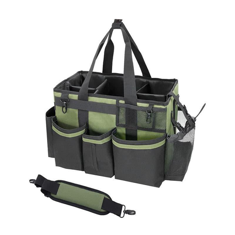 Grande capacidade de armazenamento de carro cruzado kit de ferramentas de limpeza profissional saco de limpeza saco de a