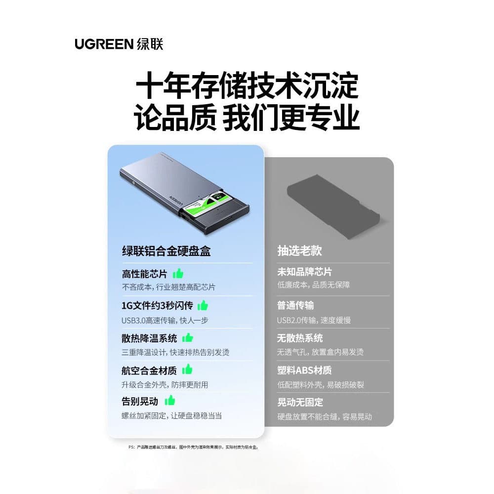 Green Link 2.5 caixa de disco rígido móvel estado sólido mecânico sata computador portátil ssd para externo usb3.0 Unive