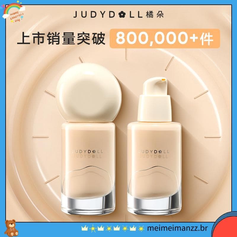 Judydoll Judydoll Base líquida de maquiagem de longa duração 30g Base para pele oleosa Corretivo de serviço de longa dur