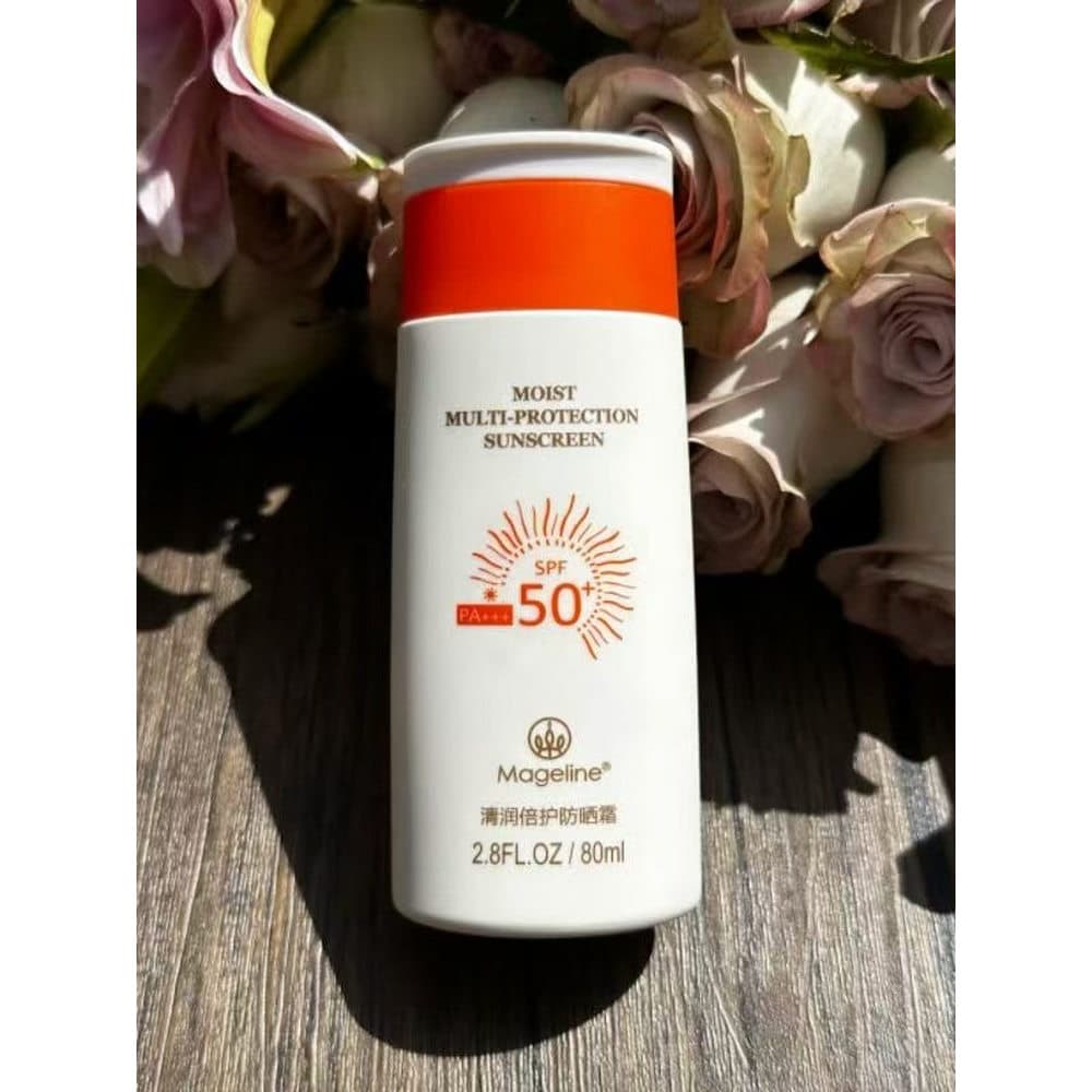 Maggieli Protetor Solar spf50 + pa +++ Loção Protetor Solar de Alta Potência Ao Ar Livre À Prova D 'Água Não Pegajoso An