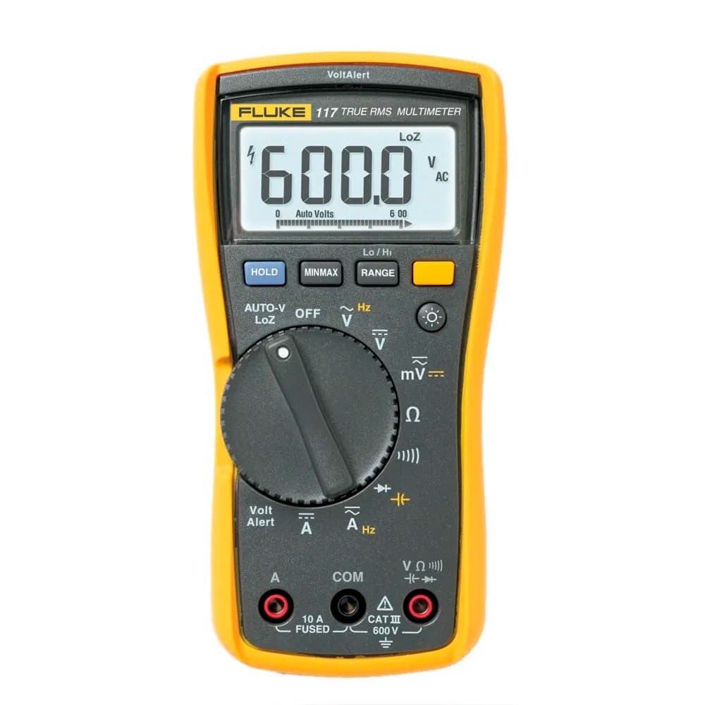 Multímetro digital portátil 600V CAT III 117- Fluke