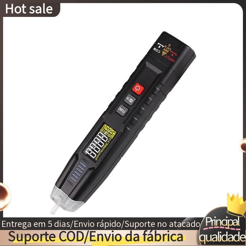 Multímetro Digital Inteligente TA13C , Tipo Caneta True RMS Com Sequência De Fase , Voltímetro DC/AC , Teste De Resistên