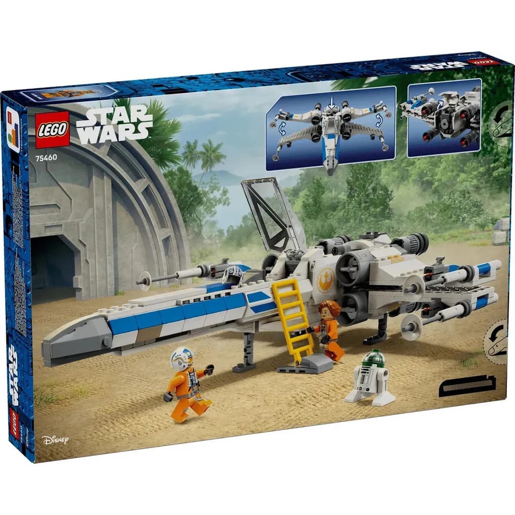 LEGO Star Wars 75460 Caça X-Wing da Nova República – 558 Peças para Montar, Exibir e Colecionar