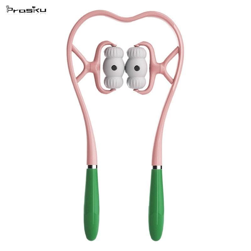 [stdzsw] Massageador Cervical De Pescoço De Cisne Portátil Rolete Dispositivo De Massagem Para Alívio Muscular , Ombro ,
