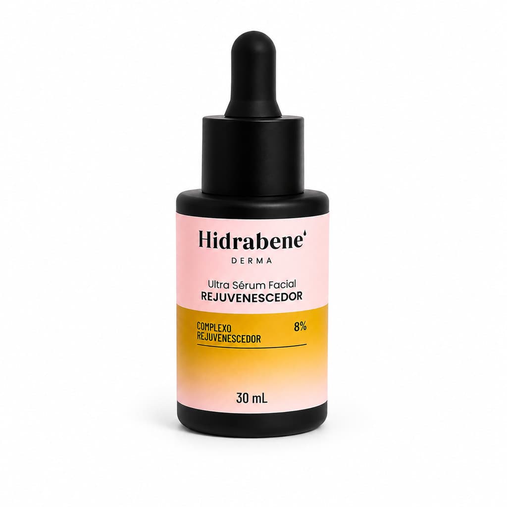 Ultra Sérum Facial Rejuvenescedor Hidrabene 30ml Reduz Sinais de envelhecimento Anti Idade
