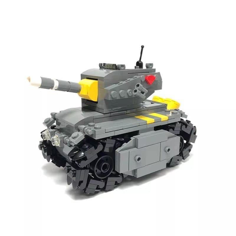 Os blocos de montar MOC-24622 são compatíveis com blocos de encaixe de pequenas peças da LEGO. Metal Slug - Tanque Super