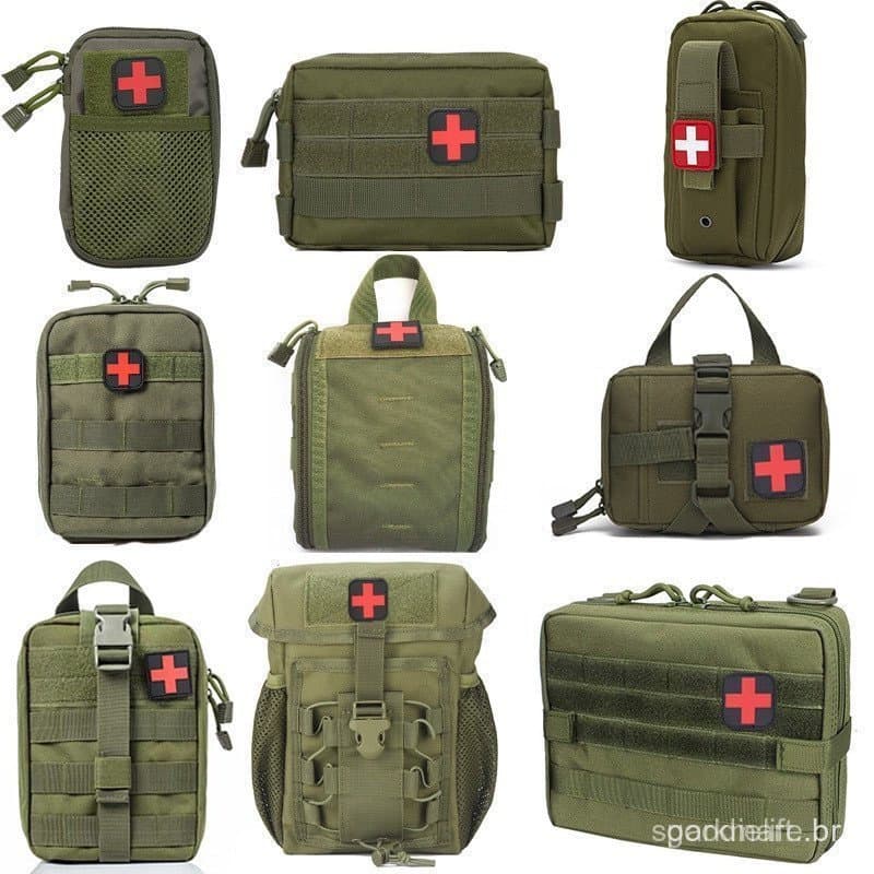 LUC 600D Saco De Nylon Molle Waist Pouch Multi Style Outdoor EDC Bag Survival Kit De Primeiros Socorros Camping Ferramen