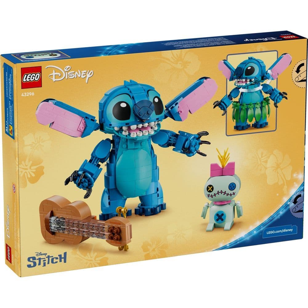 Bloco de Montar - Disney - Stitch e Scrump - LEGO DO BRASIL