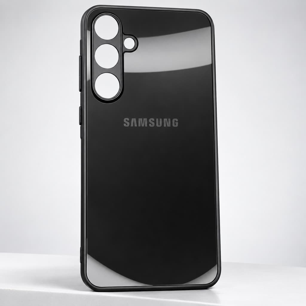 Capinha Samsung A14 Acrilico Prerto Case Resistente Nova Celular Celulares Nova Premium Chique