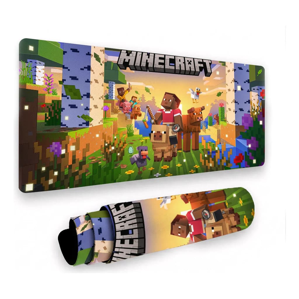 Mouse Pad Gamer Grande para Jogos PC e Notebook, Mousepad Speed Antiderrapante para Setup Gamer Envio Imediato