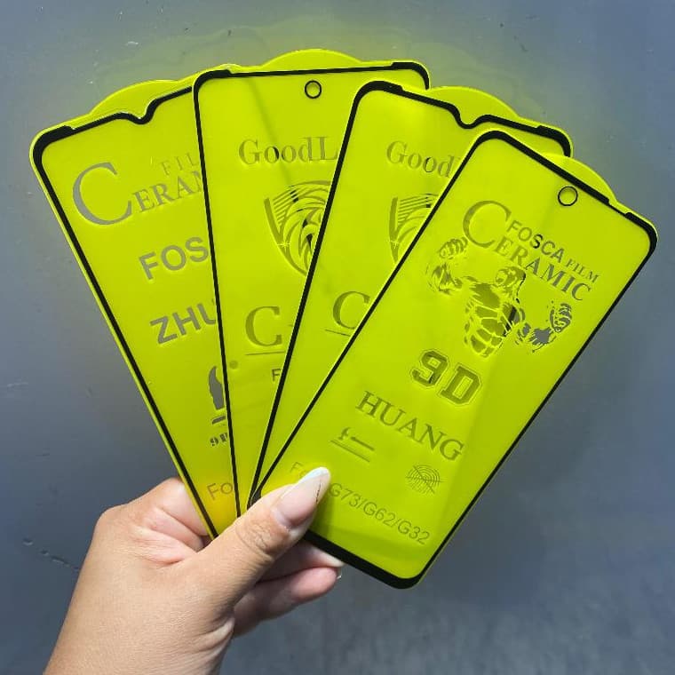 Película  de Cerâmica Fosca Inquebrável para Android Motorola Moto G Moto E Pro Plus One Vision Action Power Edge