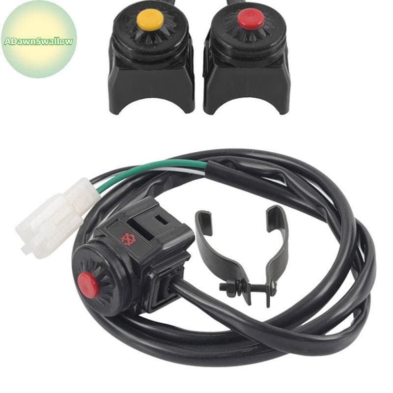 ADS Universal ATV Motocicleta Dual Sport Dirt Quad Start Horn Kill Off Stop Switch Botão Acessórios Para Moto BR