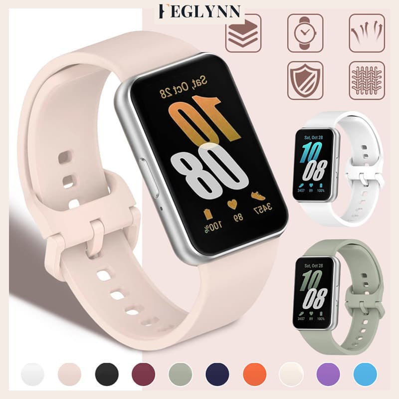 Pulseira De Silicone Para Relógio Smartwatch Samsung Galaxy Fit 3 Strap Esporte Acessórios for Samsung Fit 3