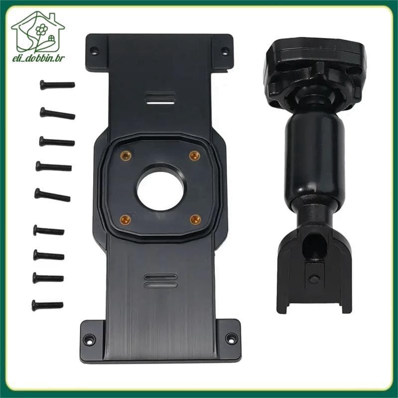 [eli_dobbin.br] Conjunto De Montagem De Câmera De Painel De Espelho 1 Carro DVR Retrovisor Universal Placa Traseira Aces