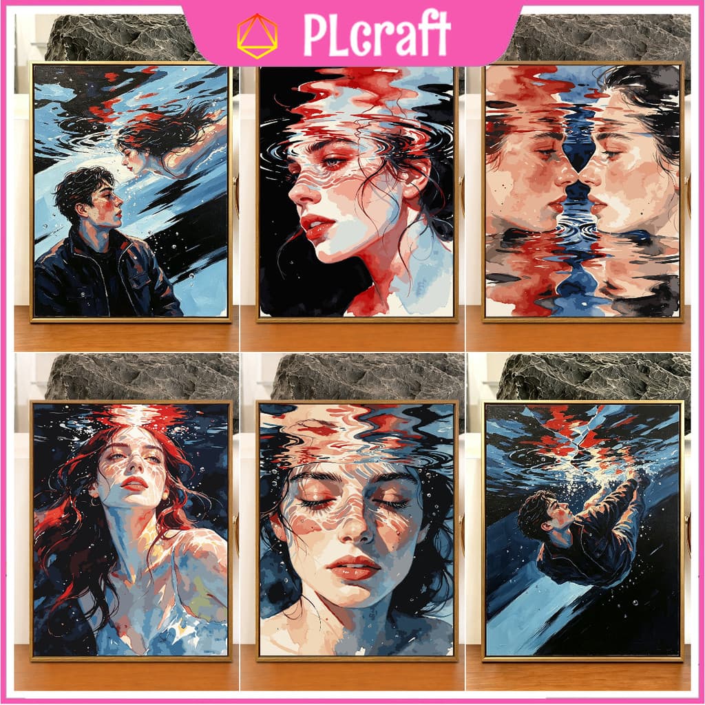 [PC] Luz De Onda Subaquática 5d Pintura De Diamante Completo Pasta De Sala De Estardiamond Ponto Cruz Quarto Jantar Bord