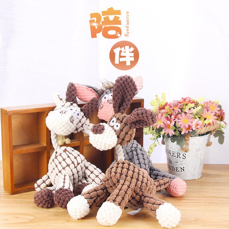 Brinquedo para cachorro resistente à mordida, nó para mordida de cachorro, Golden Retriever, Labrador, brinquedo para an