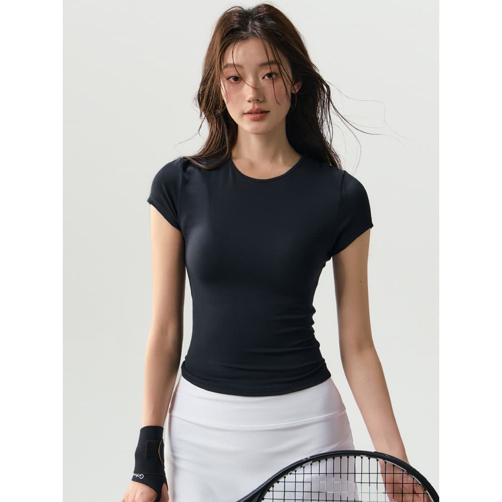 Roupas de Fitness topo feminino alta elástica nu sentimento profissional Pilates treinamento correndo esportes de secage