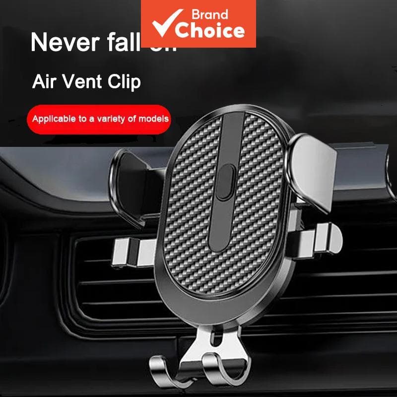 Suporte De Telefone Para Carro Com Ventilação De Ar Travamento Automático Saimili , Clipe De Gancho Universal Iphone Sam