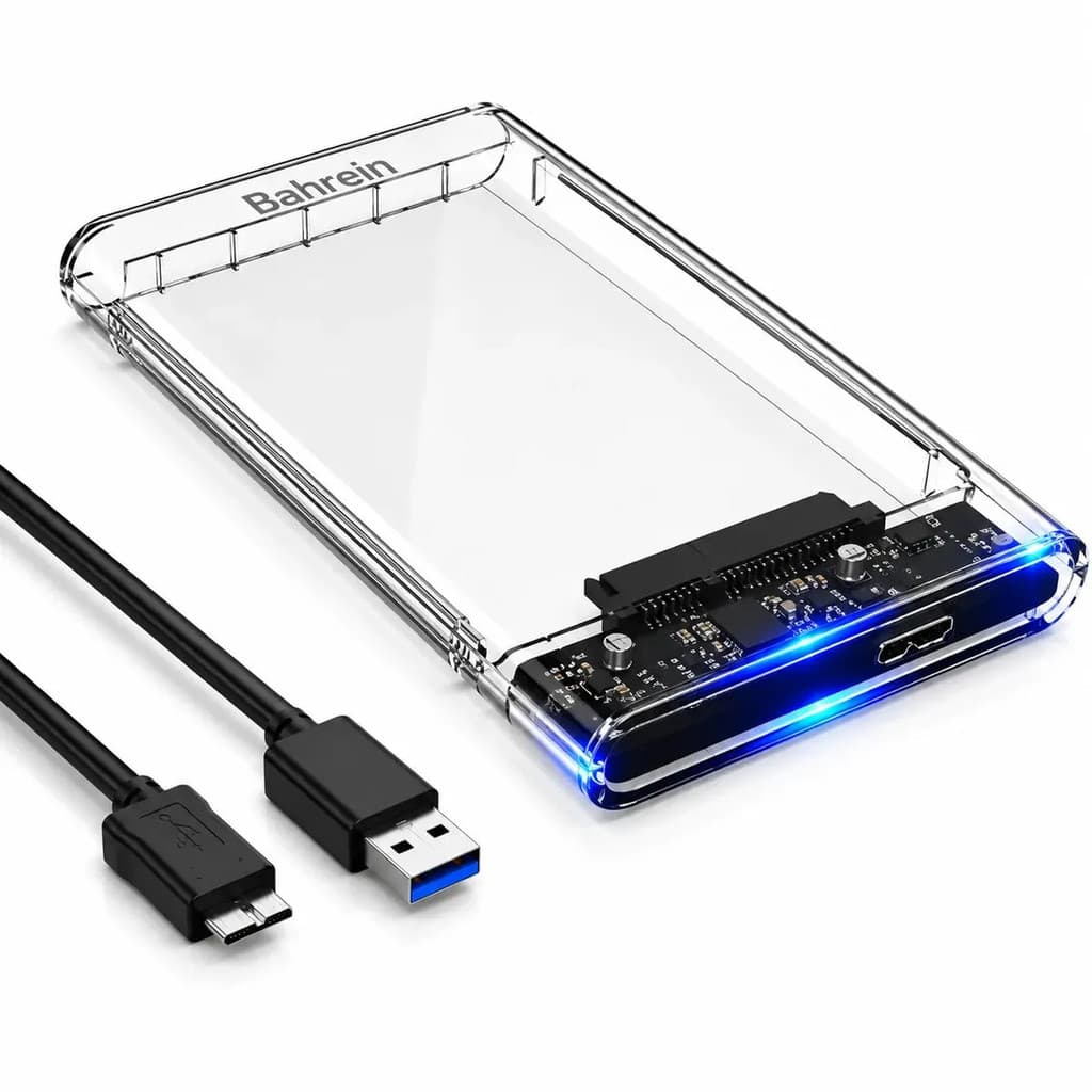 Case Para HD Externo USB 3.0 Para HD/SSD SATA 2,5" Adaptador Gaveta Portátil Alta Velocidade Para Notebook PCs Consoles