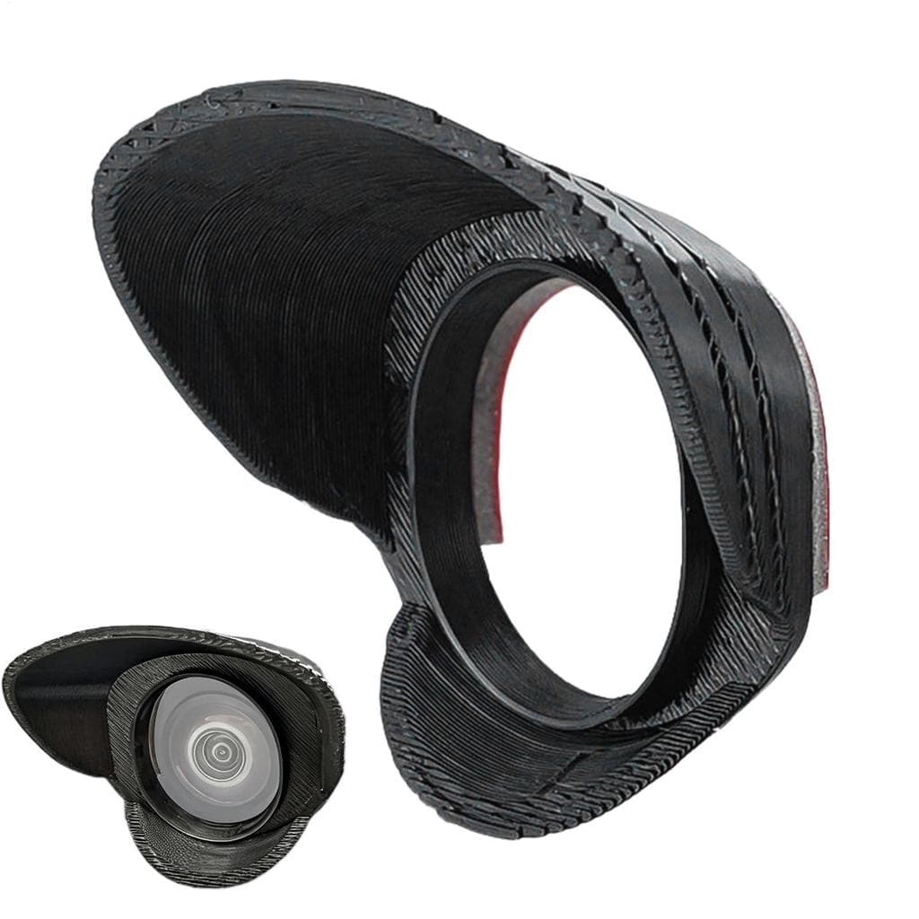Câmera De Backup Capa Chuva Adesivo À Prova Dwaterproof Água Curvado Lente Carros Vista Traseira Backups Câmeras cupionb