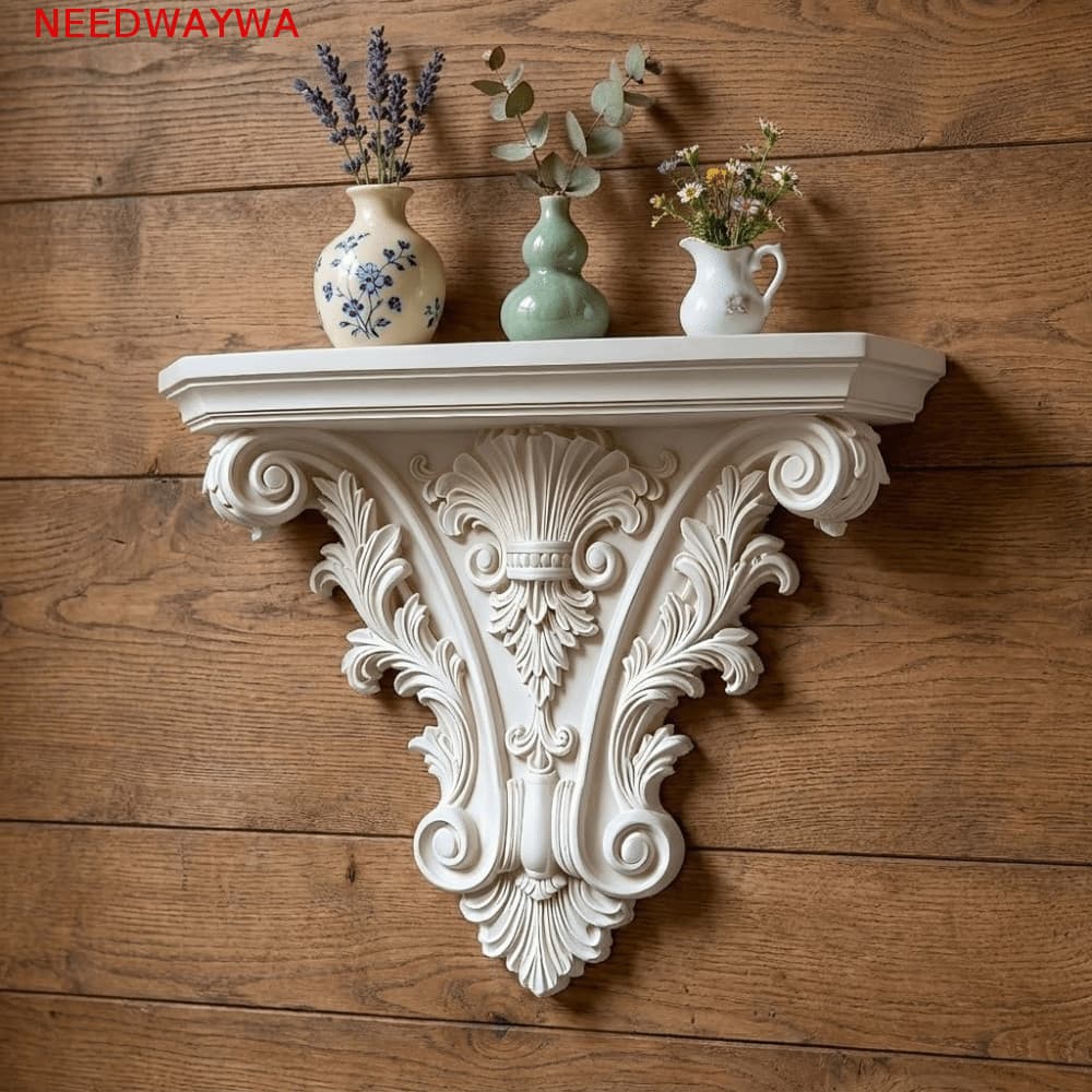 Prateleiras Montadas Na Parede , Prateleira Flutuante Retrô Com Impressão 3D , Suporte De Exibição Decorativo Exclusivo 