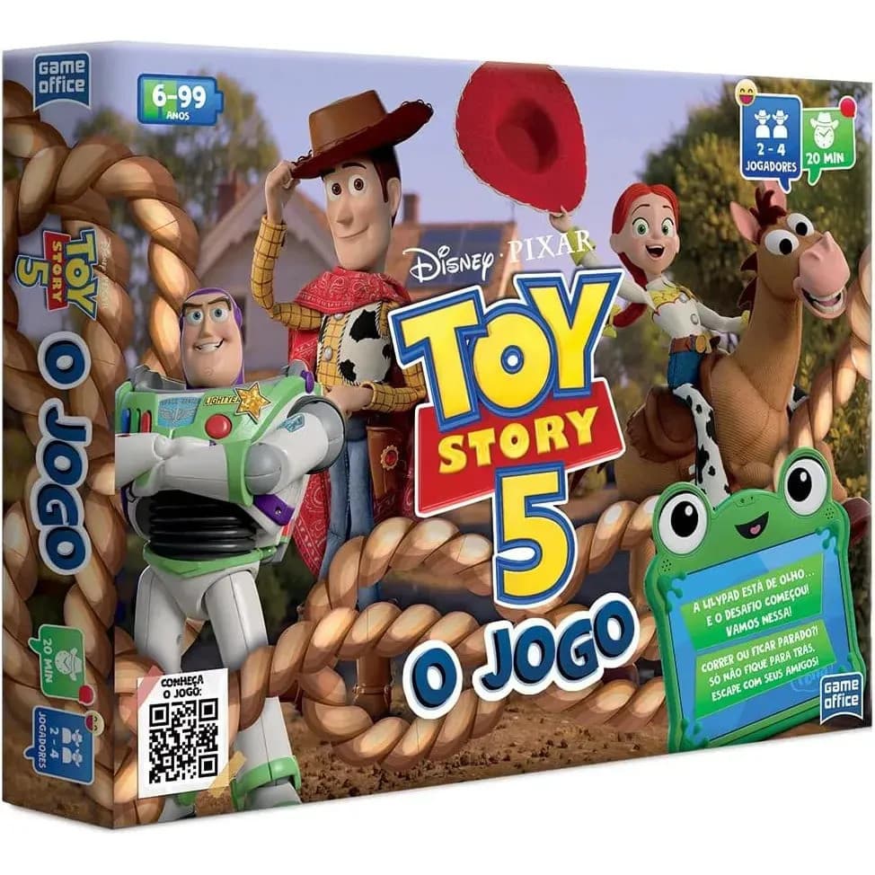 Jogo De Tabuleiro Toy Story 5 O Jogo Pixar Diversão Familia