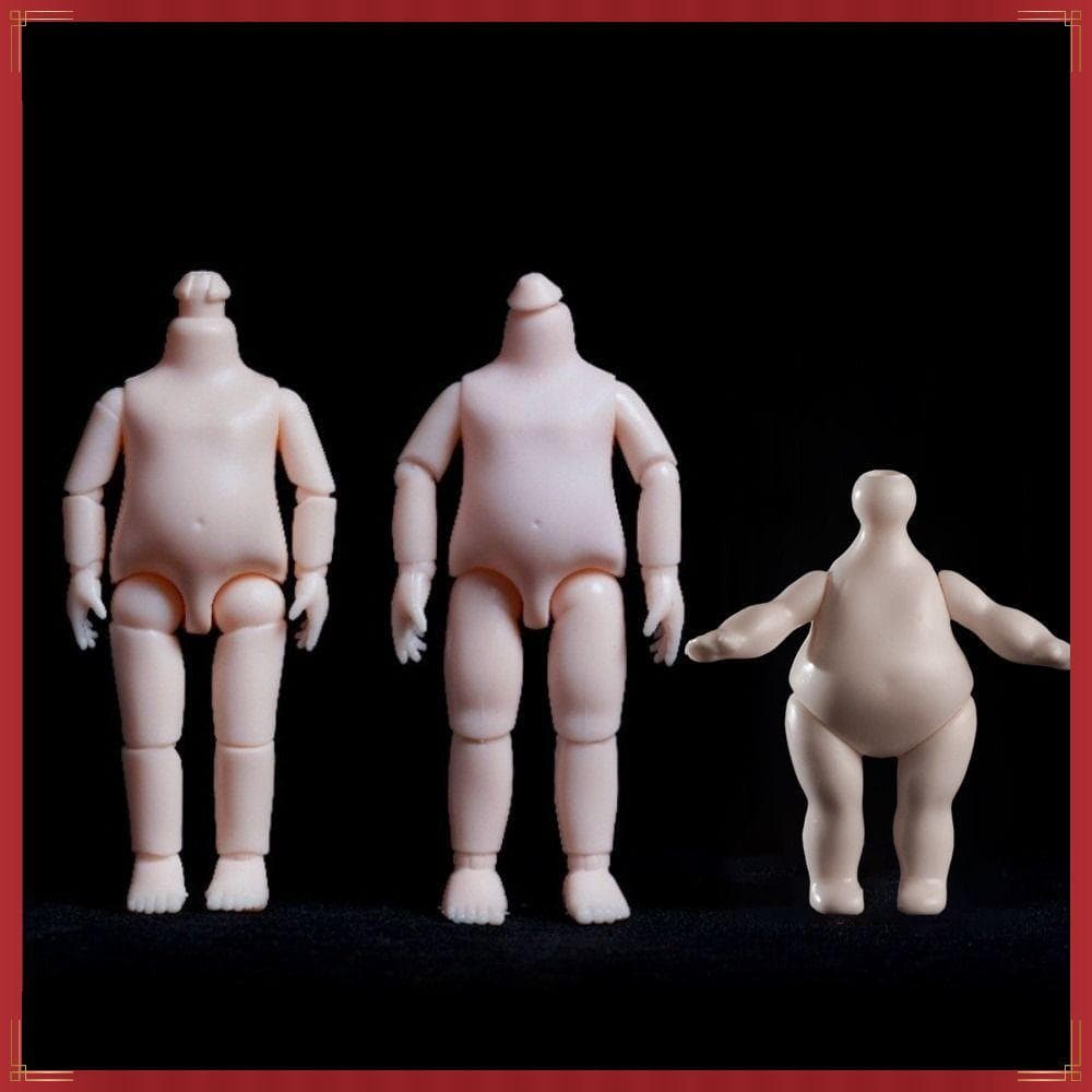 Corpo De Boneca 1/12 , Pescoço De 12 Cm De Altura Pode Ser Torcido Figura De Ação Pele Branca Bonecas Articuladas De 6 P