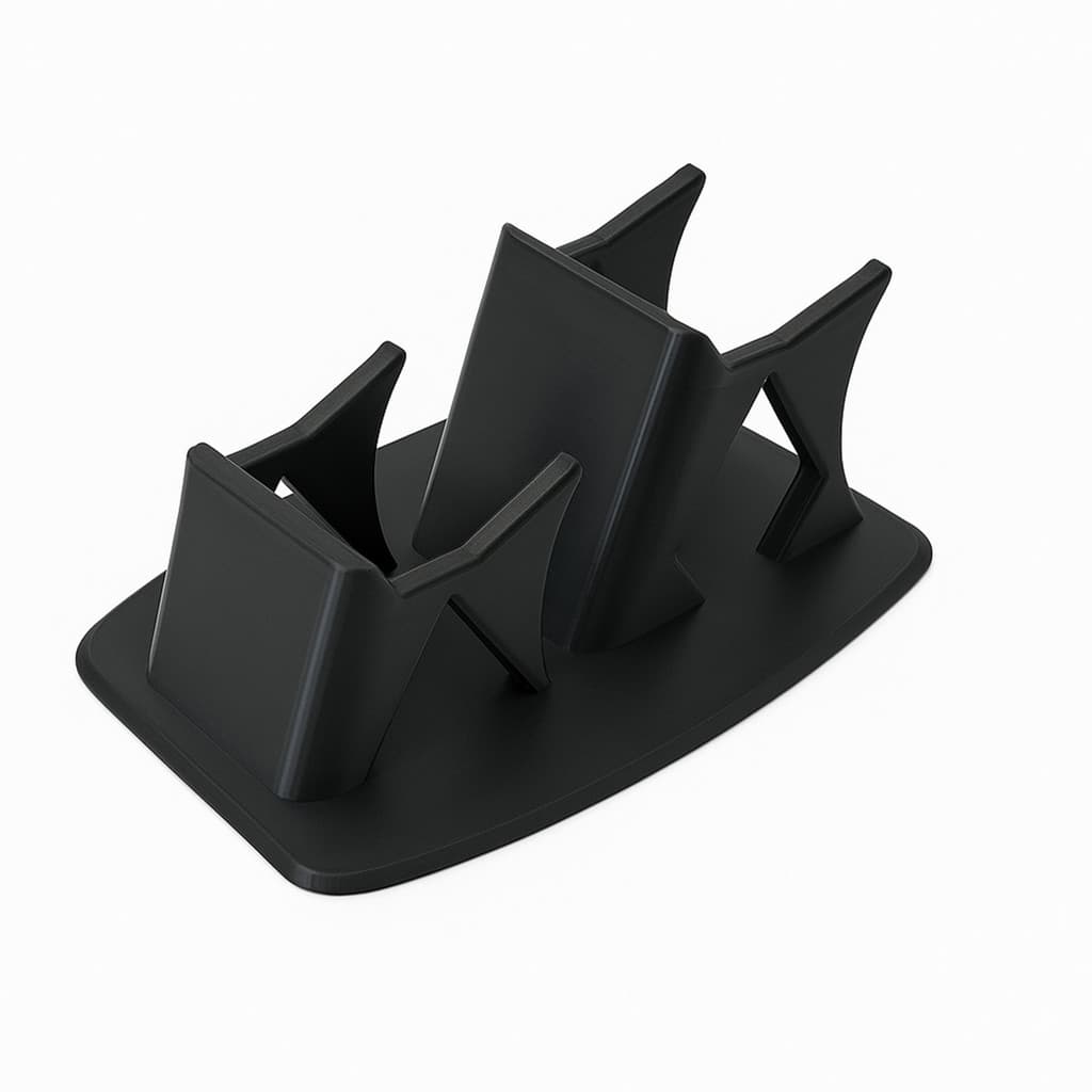 Suporte Duplo Aduze para Controle de Vídeo Game Preto