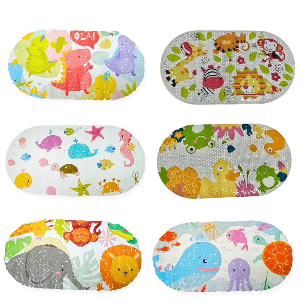 Tapete para Banho Infantil Antiderrapante com Ventosas Para Banheiro Box  Bebê