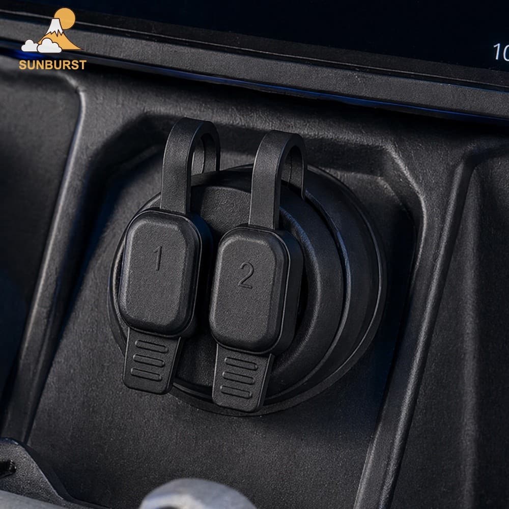 [Sunburst1 . br] Soquete Adaptador De Energia Para BMW F900R R1250GS S1000XR Dual USB Incluído Chave Acessórios Moto