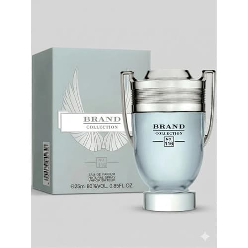 Perfume Masculino Winner Inv Brand Collection Nº 116 Eau de Parfum 25ml Importado Spray Fragrância Intensa Noite