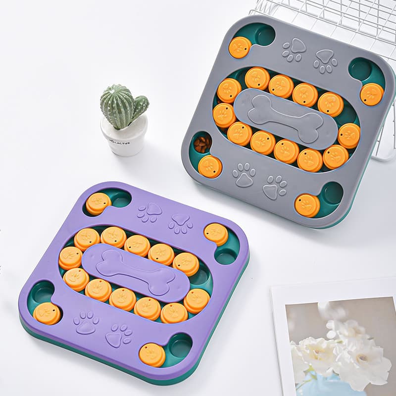 Brinquedos para animais de estimação brinquedos para gatos bacia de comida lenta tigela brinquedos educativos para anima