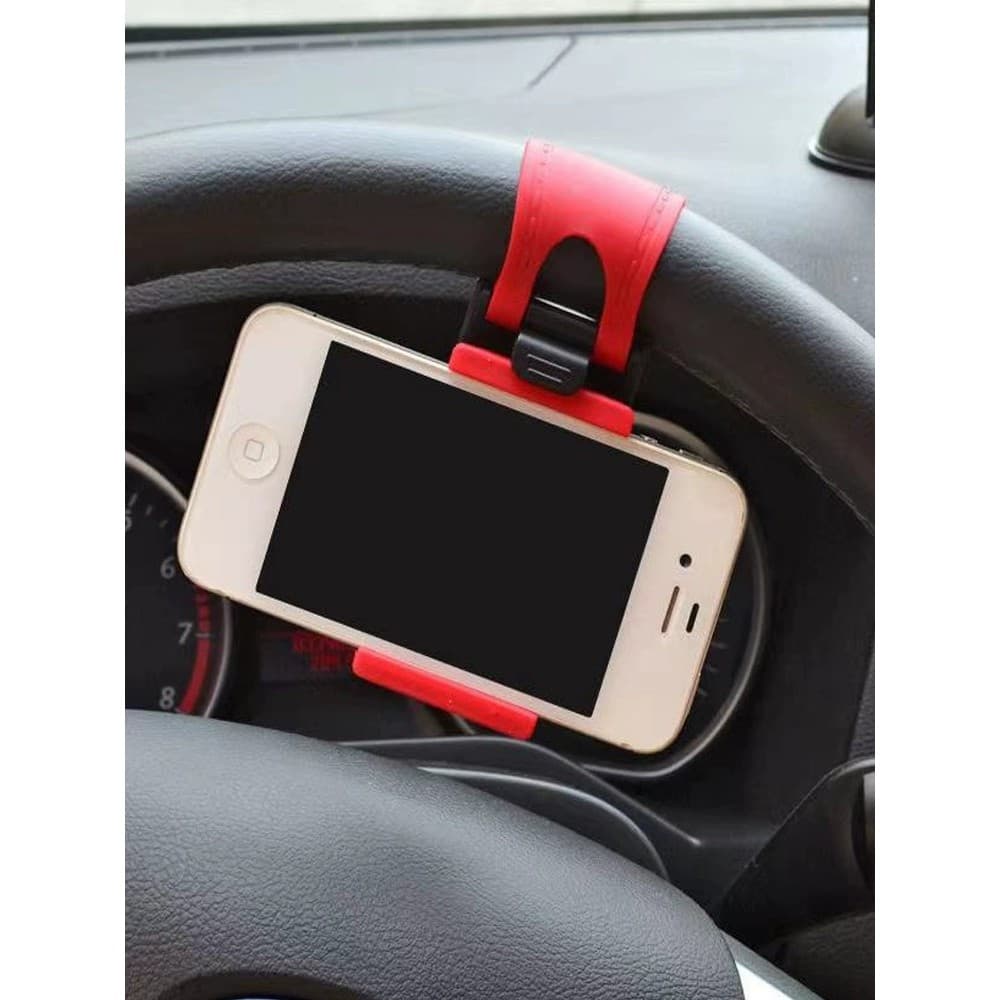 Suporte do telefone móvel do carro volante do carro clipe do telefone móvel novo suporte portátil suporte de navegação f