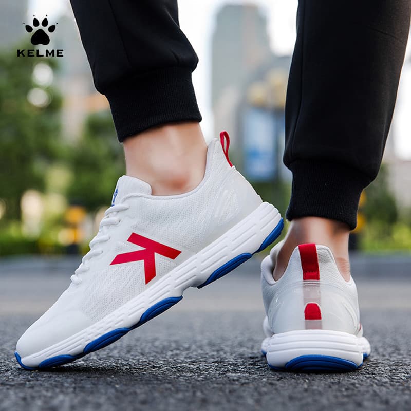Calmy sapatos esportivos das mulheres dos homens tênis de corrida leve malha sapatos esportivos absorção de choque tênis