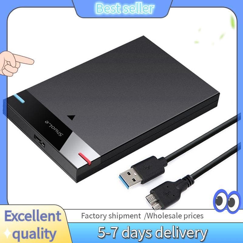Gabinete De Unidade De Estado Sólido SSD De 2.5 Polegadas Serial Mecânico SATA USB3.0 Disco Rígido Móvel Externo De Alta