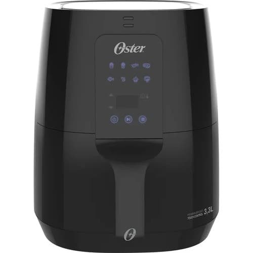 Fritadeira Sem Óleo Digital Control Touch 3,3l Oster Ofrt950 Preto 220v