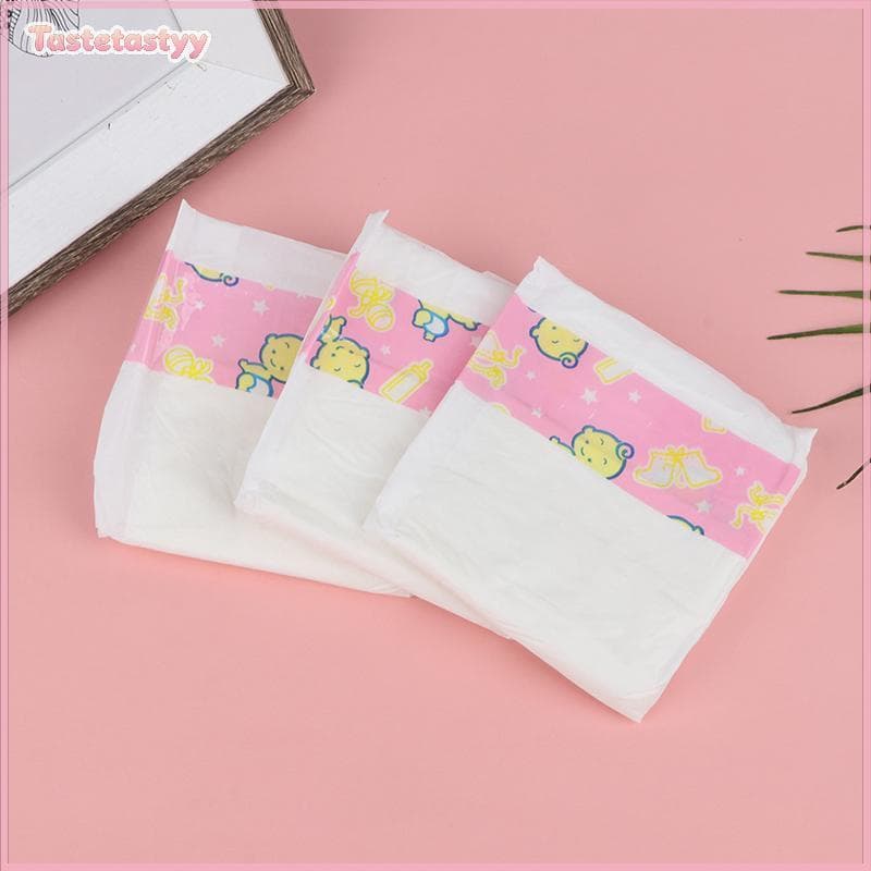 Tastetastyy 3 Peças De Calças De Fraldas Para Bonecas , Acessórios De Presente , Brinquedos Infantis DIY BR
