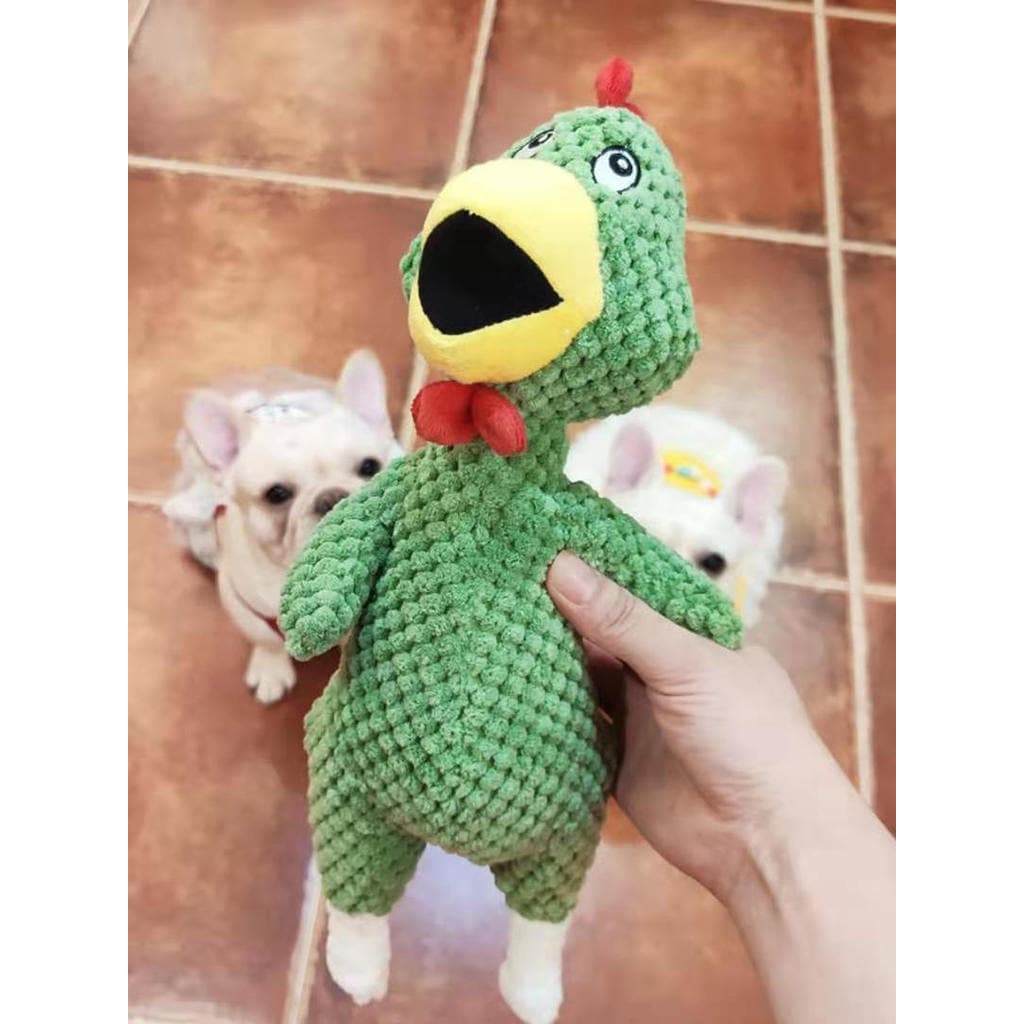 Brinquedo para cachorro gritando frango gritando frango Molar som brinquedo filhote de cachorro luta francesa Teddy Pet 