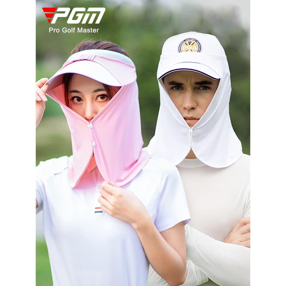 PGM Golf Protetor Solar Máscara Facial Bib Homens Mulheres Máscara Facial de Seda Gelo Verão Protetor Solar Máscara Faci