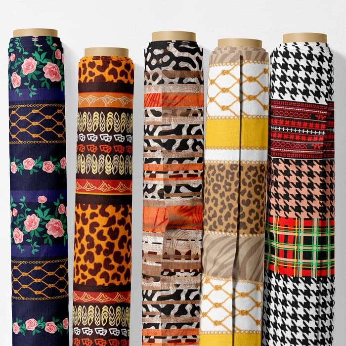 Tecido Sarja Impermeável Estampado Barrados Elegance Artesanato Mesa Sousplat Costura Pano Patchwork