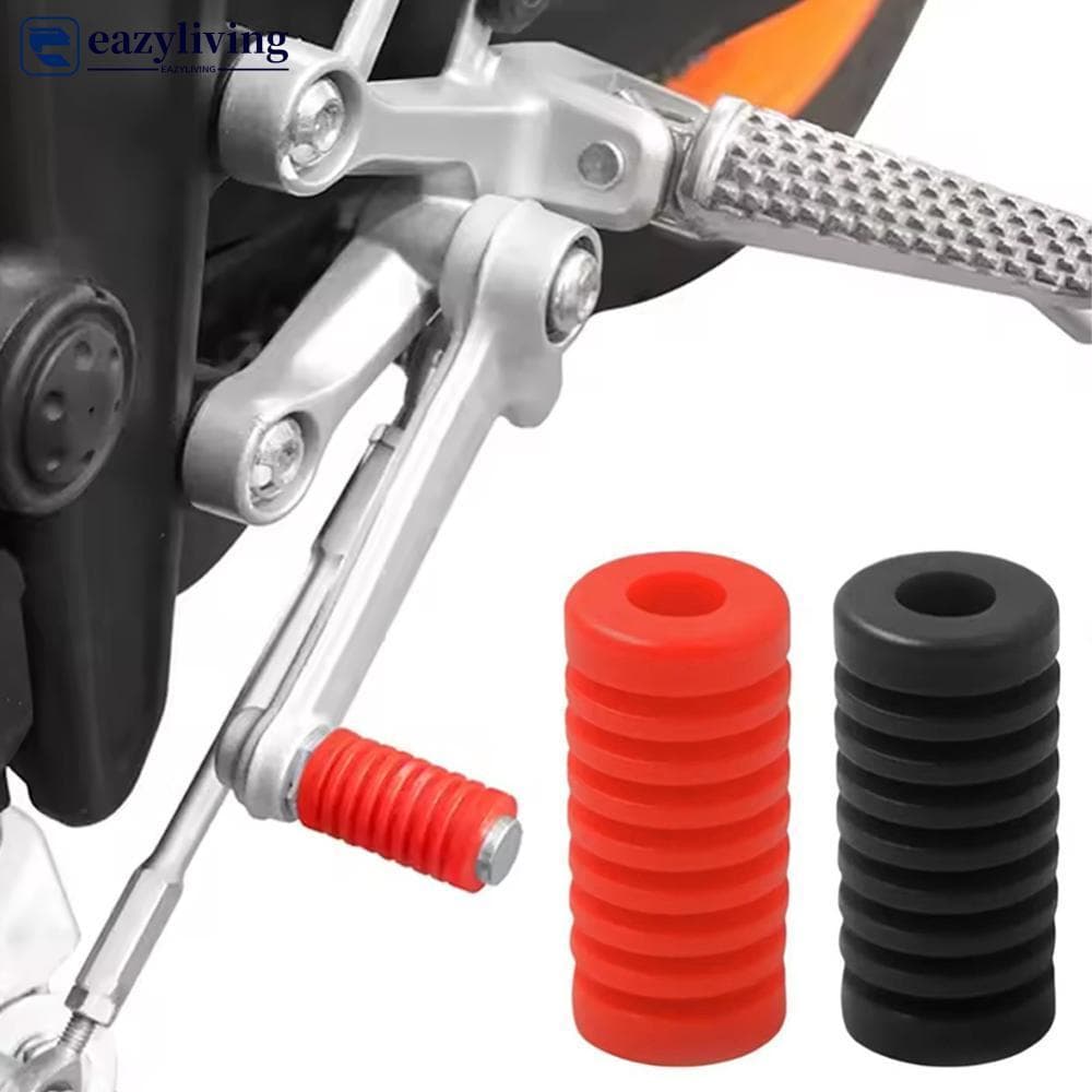 EAZYLIVING 1Pc Motocicleta Alavanca De Mudança De Engrenagem Pé Almofada Acessórios Pedal Capa Borracha Moto Start Pegs 