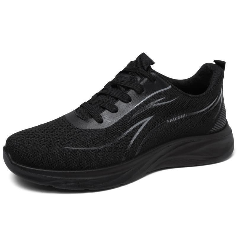 Primavera luz tênis de corrida respirável malha sapatos esportivos antiderrapantes sapatos esportivos masculinos