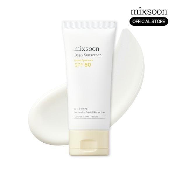 [Produto Mais Vendido] Protetor Solar Bean 1.69 fl.oz / 50ml - Protetor solar facial coreano, aprovado pela FDA, textura