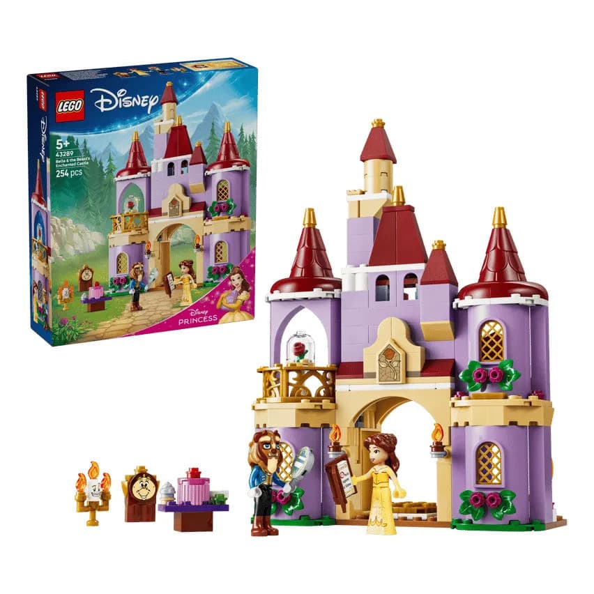 Blocos de Montar LEGO Disney Bela e a Fera Castelo Encantado 43289 254 Peças