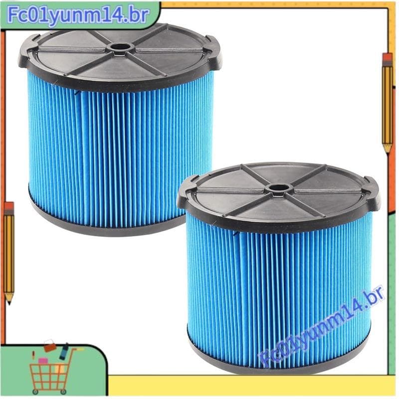 Para WD3050 , WD4070 WD4080 2 Pacotes VF3500 Filtro De Aspirador De Pó Aspiradores Molhados/Secos De 3-4.5 Galões