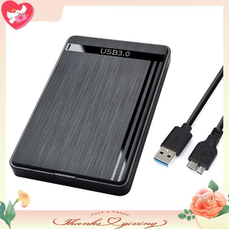 Armazenamento Externo 2.5 " SATA Para USB3.0 Gabinete De Disco Rígido SSD HDD Box Com Cabo USB3.0 Capas Móveis